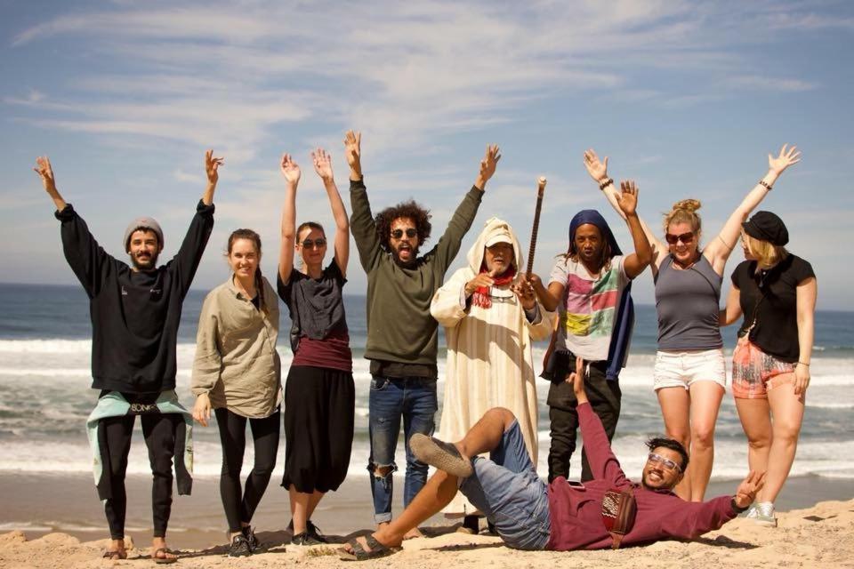 Sunside Surf House Vandrarhem Taghazout Exteriör bild